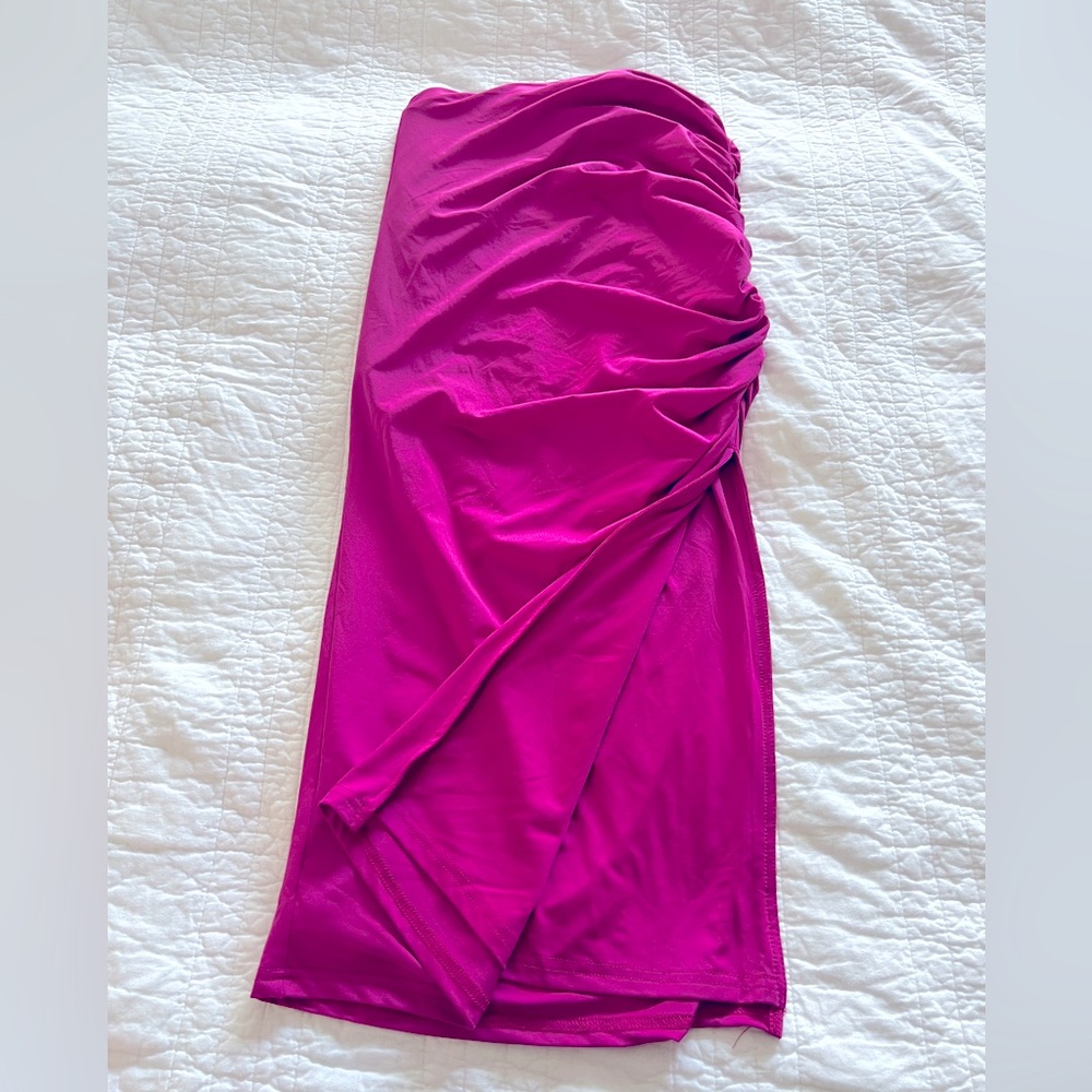 Super down midi skirt